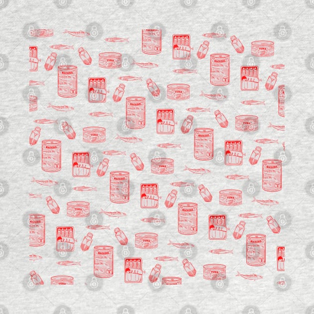 Canned fish pattern by mailboxdisco